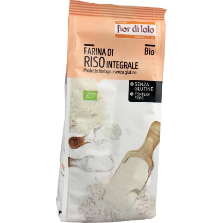 Farina di Riso Integrale Bio Fior di Loto 375g