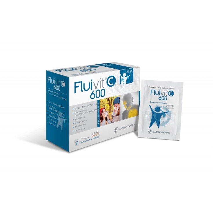 Fluivit C 600 Integratore Alimentare 14 Bustine