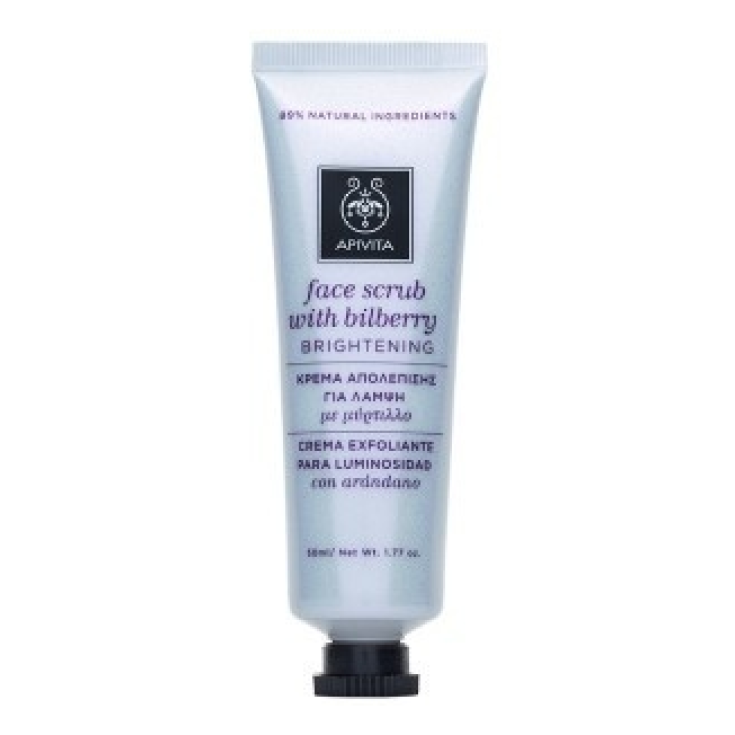 Apivita Brightening Face Scrub With Bilberry 50ml