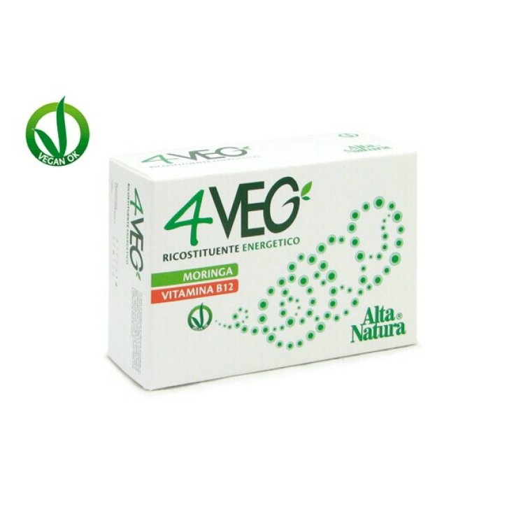 Alta Natura 4veg Integratore Alimentare 60 Comprease Da 1g