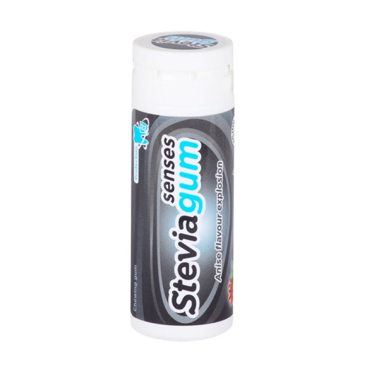 Stevia Gum Black Senses Gomma Da Masticare 30g