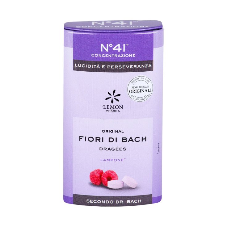 Lemon Pharma Fiori Di Bach N&deg; 41 Concentrazione-Lucidit&agrave; E Perseveranza Pastiglie 50g