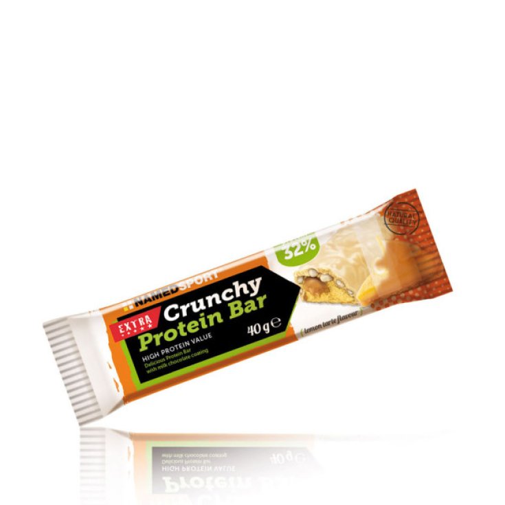 NamedSport Crunchy Protein Bar Barretta Proteica Lemon Tarte 40g