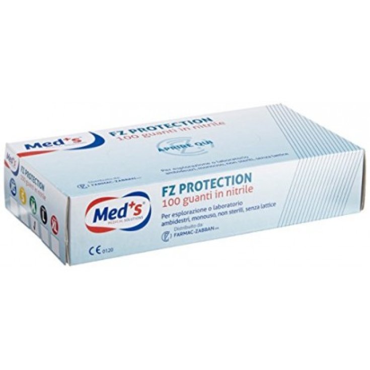 Farmac Zabban FZ Protection Guanti In Nitrile Taglia XL100 Pezzi