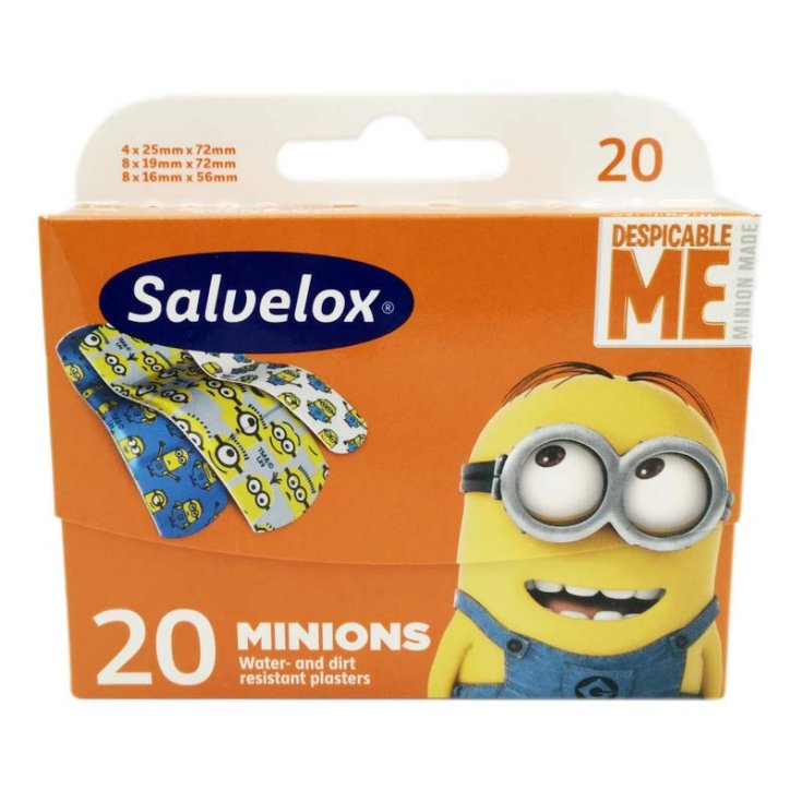 Salvelos Minions Cerotti per bambini 20 Unit&agrave;