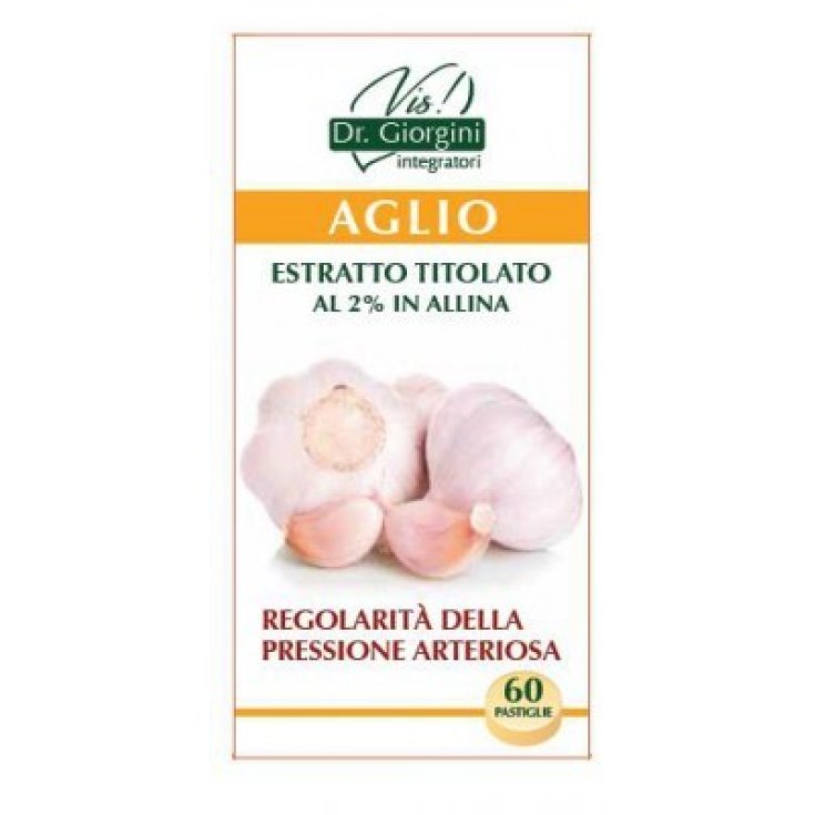 Dr. Giorgini Aglio Estratto Titolato Integratori Alimentari Linea Vis 60 Pastiglie