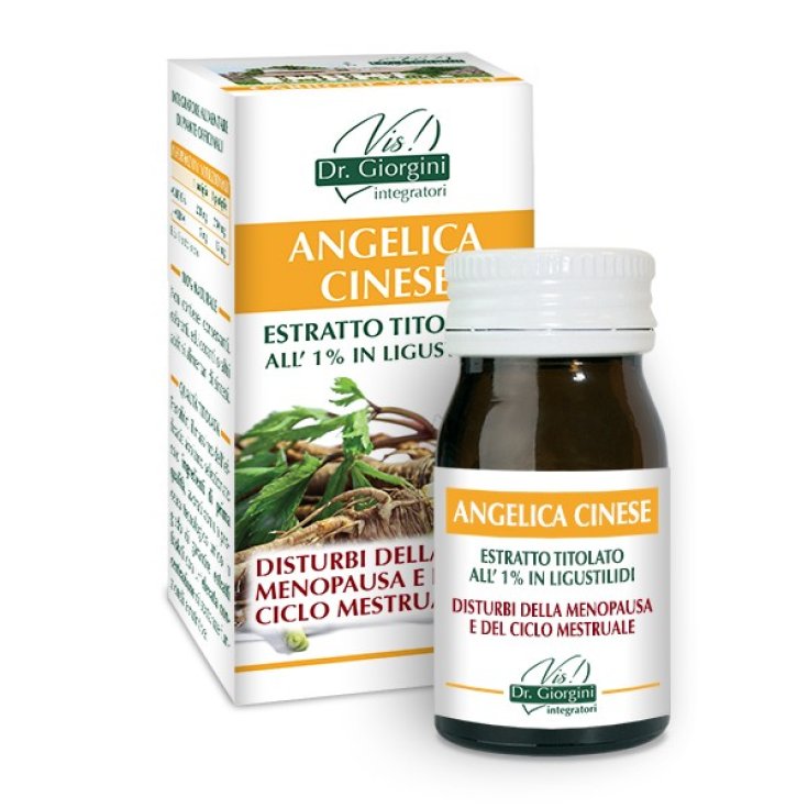 Vis! Dr.Giorgini Integratori Angelica Cinese Estratto Titolato All'1% Di Ligustilidi 60 Pastiglie