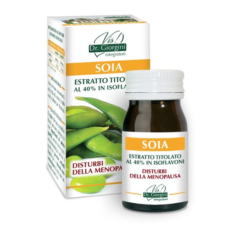 Dr. Giorgini Soia Estratto Titolato Integratori Alimentari Linea Vis  60 Pastiglie