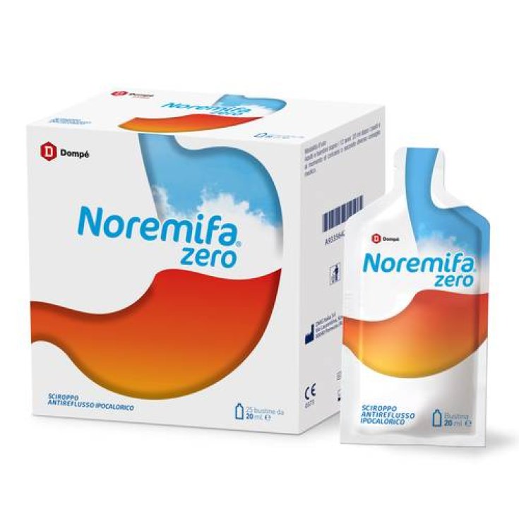 Domp&eacute; Noremifa Zero Sciroppo Dispositivo Medico 25 Bustine x20ml