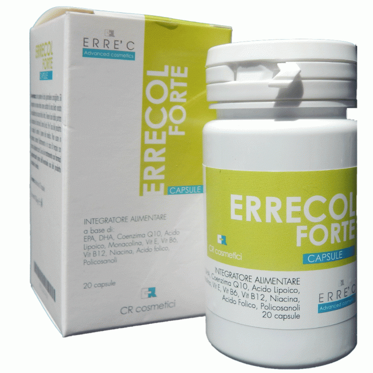 Cr Farma Errecol Forte Integratore Alimentare 20 Capsule