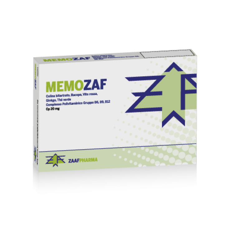 Zaaf Pharma Memozaf Integratore Alimentare 30 Compresse