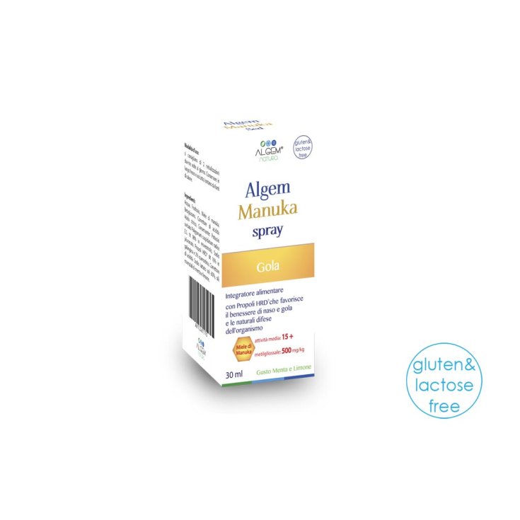Algem Manuka Spray Integratore Alimentare 30ml