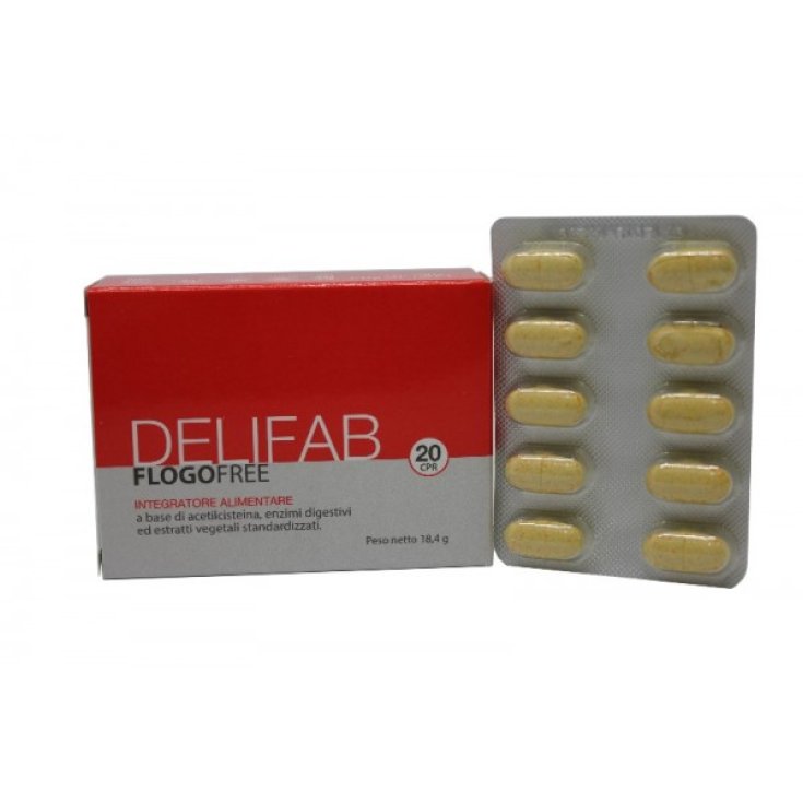 Elifab Delifab Flogofree Integratore Alimentare 20 Compresse