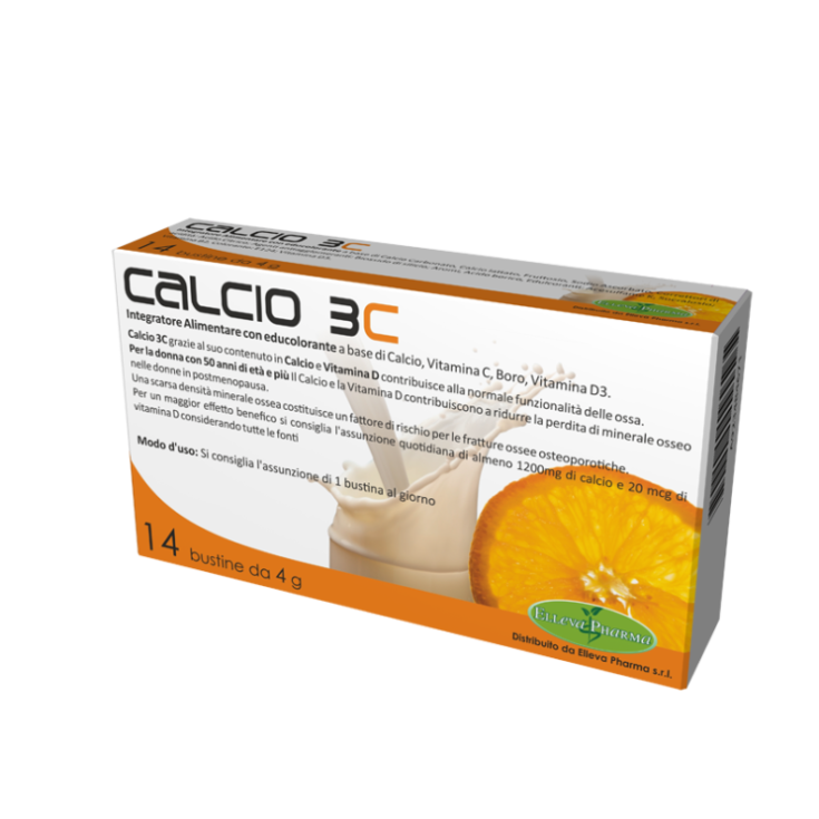 Calcio 3c Integratorte Alimentare 14 Bustine x4g