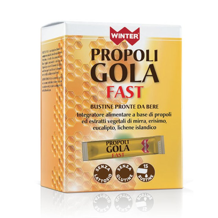 Winter Propoli Gola Fast Benessere Gola 15 Bustine