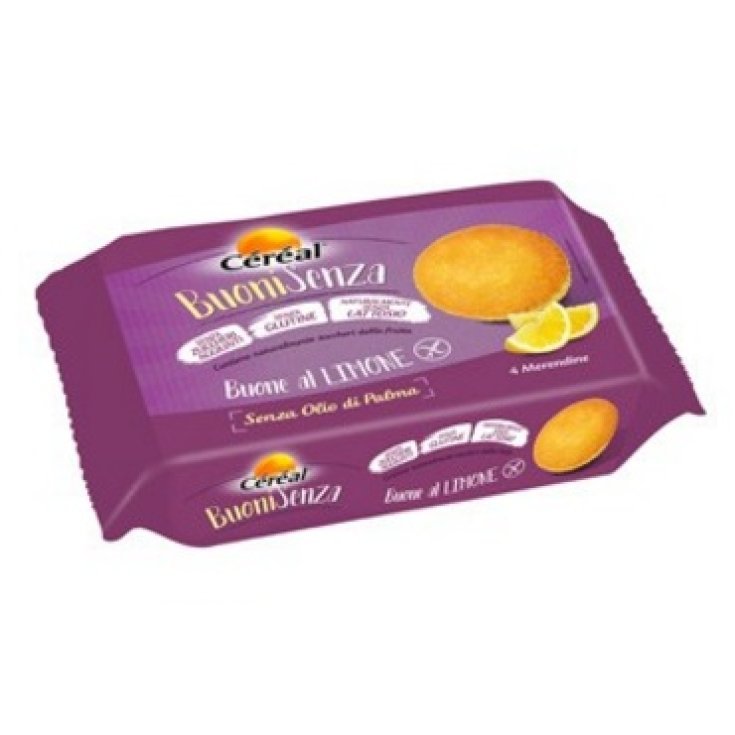 C&egrave;r&egrave;al BuoniSenza Buone Al Limone Senza Glutine 160g