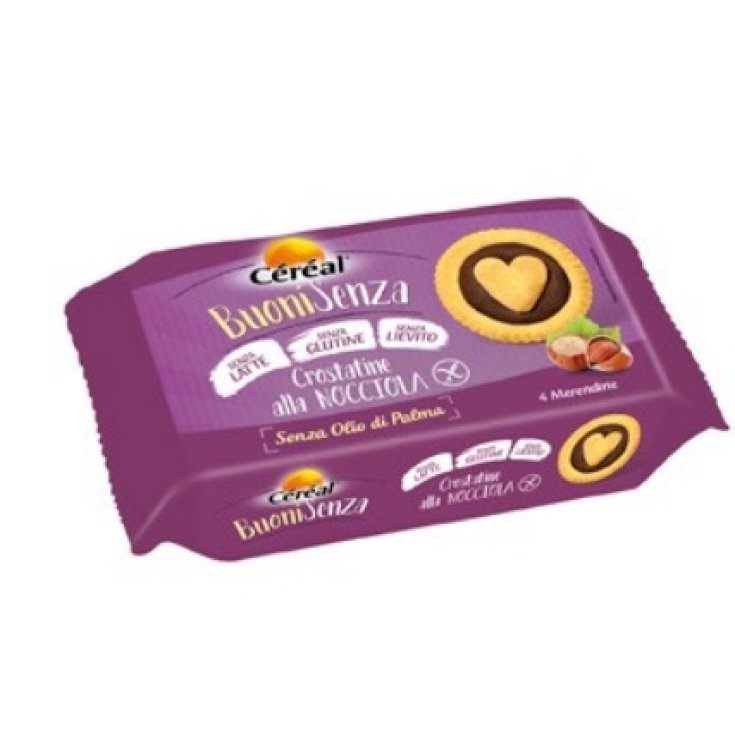C&eacute;r&eacute;al Buoni Senza Crostatina Alle Nocciola Senza Glutine 150g