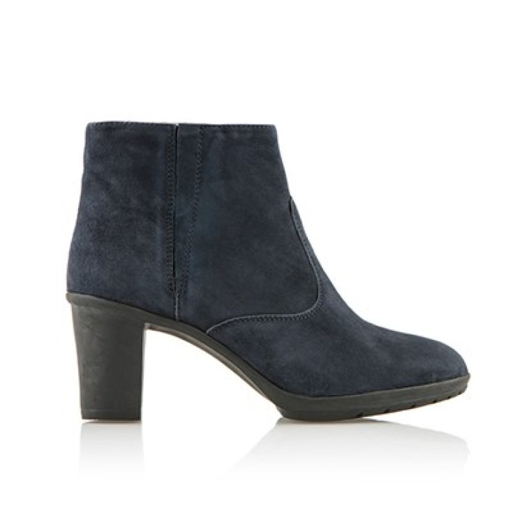 Scholl Orelle Suede Stivaletto Donna Colore Navy Blue Taglia 36