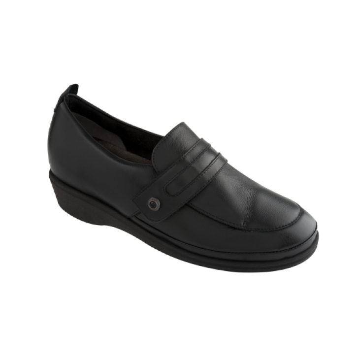 Dr. Scholl Igora Calzature In Pelle Nera E Tessuto Elasticizzato Num. 39