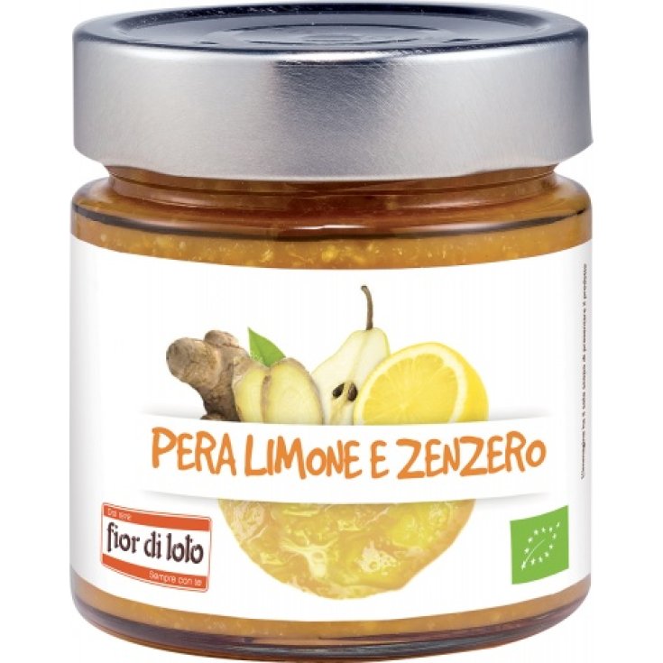 Composta Pere Limoni/zenz Bio 250g