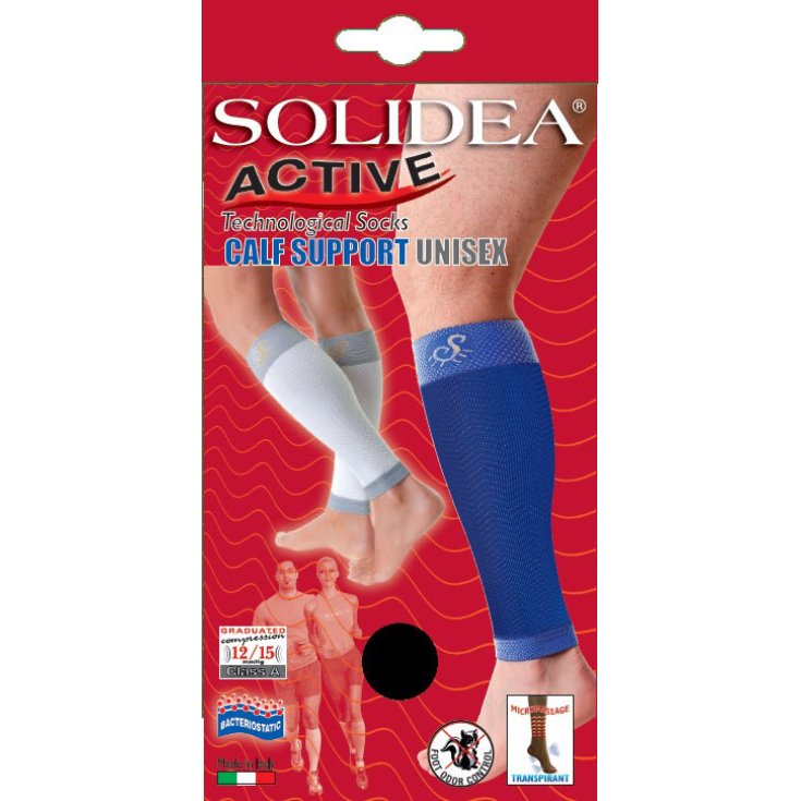 Solidea Active Calf Support Unisex Colore Verde Fluo Taglia XL