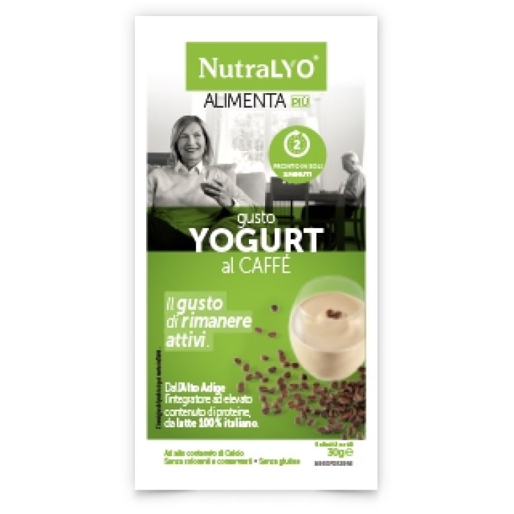 NutraLYO&reg; Alimenta Pi&ugrave; Yogurt Proteico Al Caff&egrave; Integratore Alimentare 30g