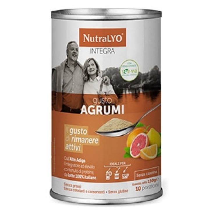 Lyopharm Nutralyo Integra Integratore Alimentare Gusto Agrumi 150g
