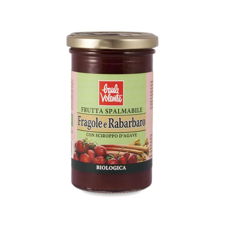 Baule Volante Frutta Spalmabile Fragola E Rabarbaro 280g