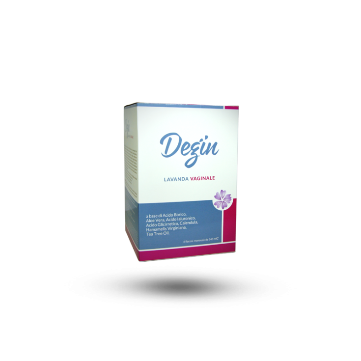 Farmadeb Degin Lavanda Vaginale Detergente Intimo Delicato 4 Flaconi 140ml
