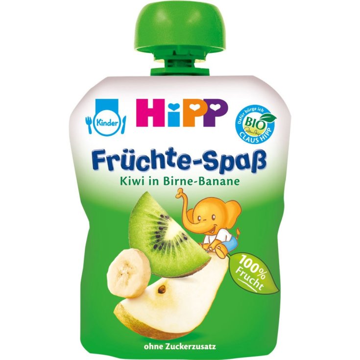 Hipp Frutta Frullata Pera Banana Kiwi Biologico 100g