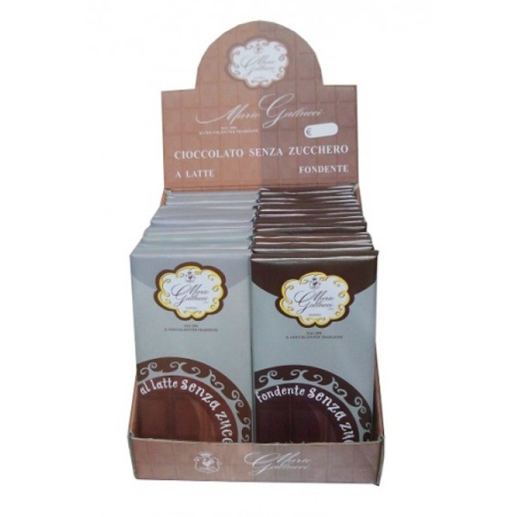 Gallucci Tavoletta Di Ciocccolato Fondente Senza Zucchero 100g