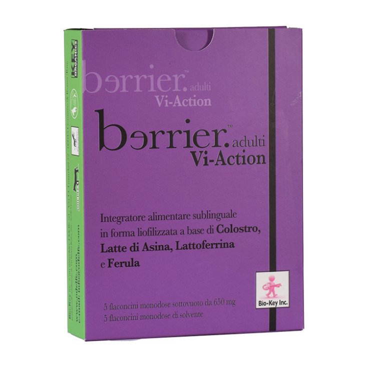 Odelfe Berrier Vi-action Adulti Integratore Alimentare 5 Flaconcini Monodose da 650gr