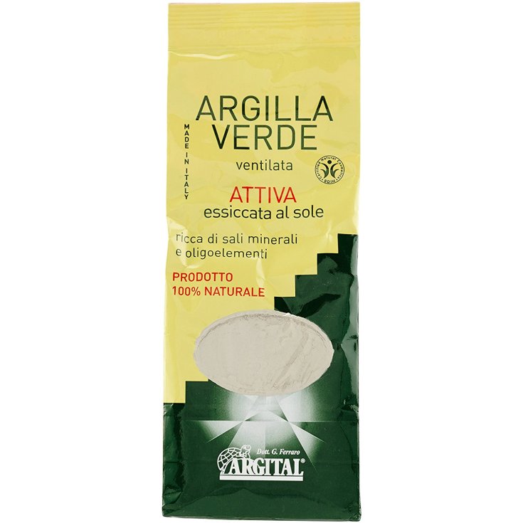 Argital Argilla Verde Ventilata Polvere 500g