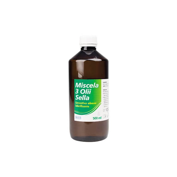 Sella Miscela Tre Oli Lassativo Oleoso Lubrificante 500ml