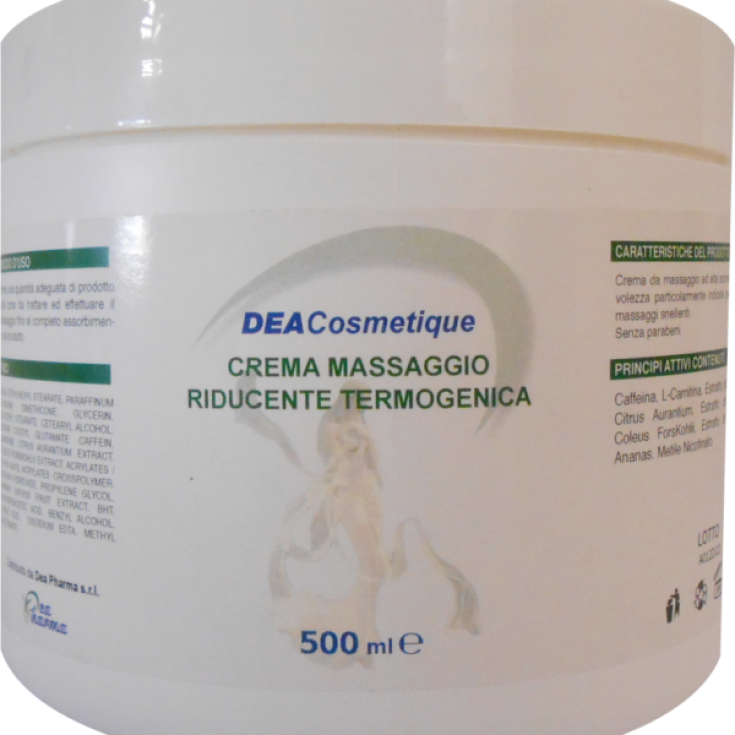 DEA Cosmetique Crema Massaggio Riducente Termogenica 500ml