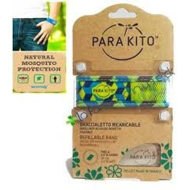 Efas Parakito Braccialetto Anti-Zanzare Graffic Junior Plus 1 Pezzo