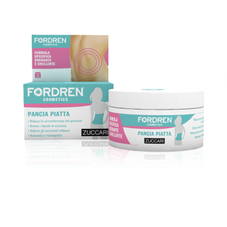 Zuccari Fordren Cosmetics Pancia Piatta Formula Specifica Drenante Snellente Crema 180ml
