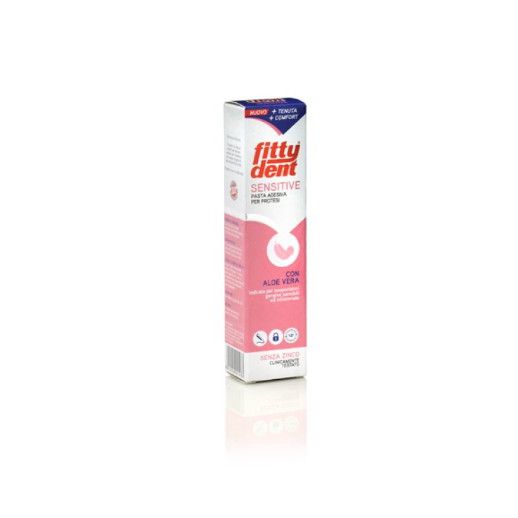 Fittydent Sensitive Pasta Adesiva Per Protesi 40g
