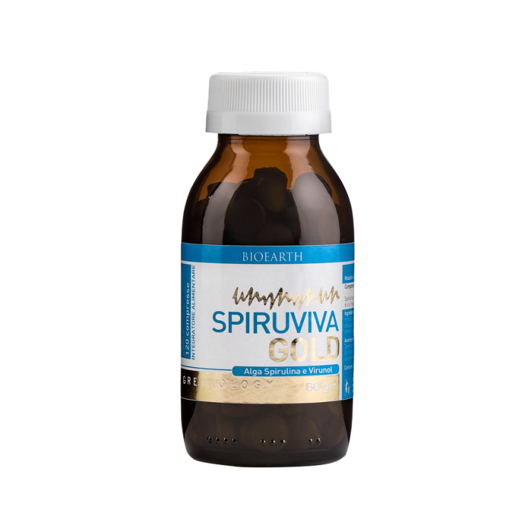 Biohearth Spiruviva Gold Integratore Alimentare 120 Compresse