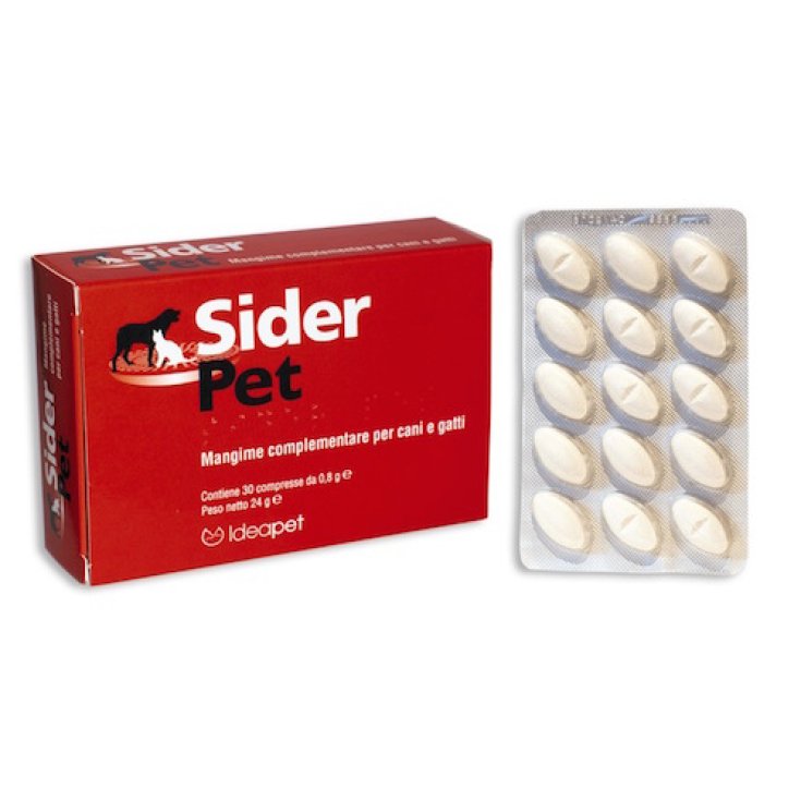Sider Pet Integratore Alimentare Uso Veterinario 30 Compresse 24g
