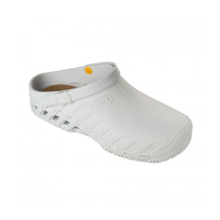 Scholl Clog Evo con Tecnologia Memory Cushion Unisex Colore Bianco Taglia 35-36