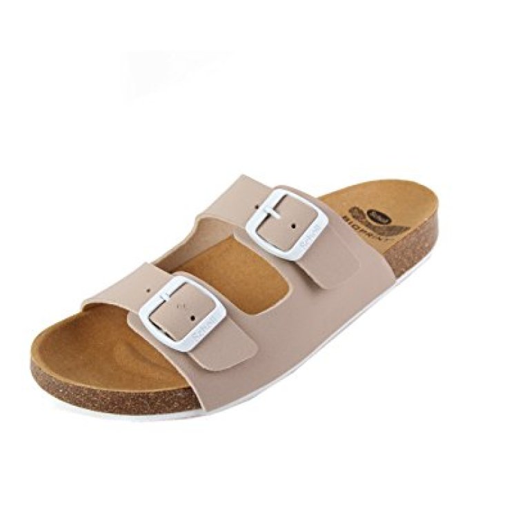 Scholl Spikey SS6 Ciabatta Donna Plantare Bioprint Colore Beige/Bianco Taglia 41