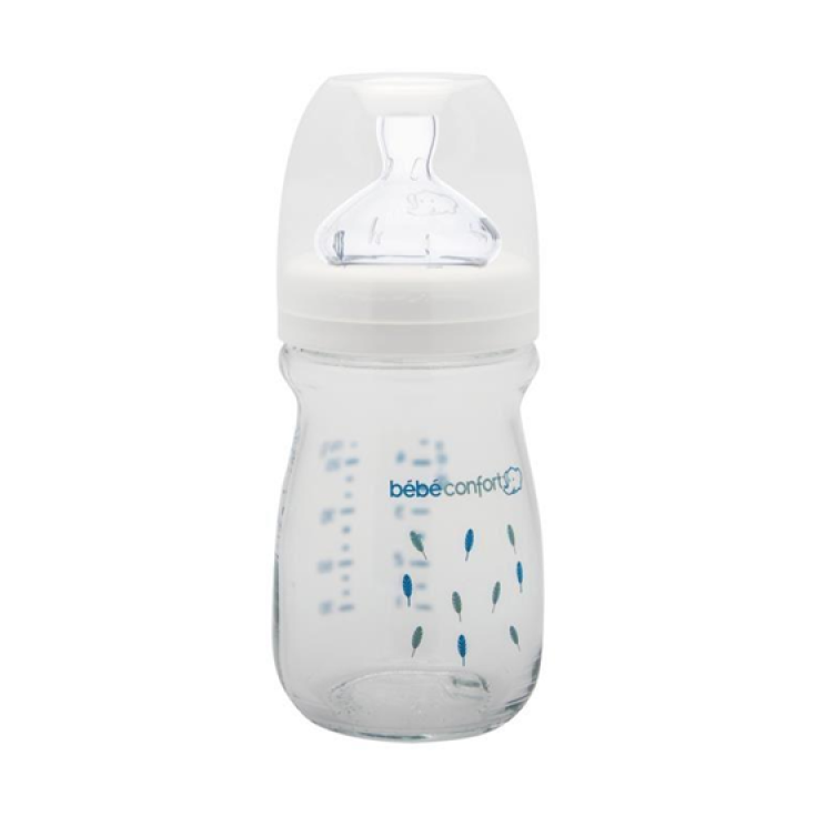 Bebe Confort Biberon Vetro Termoresistente 130ml Misura 0