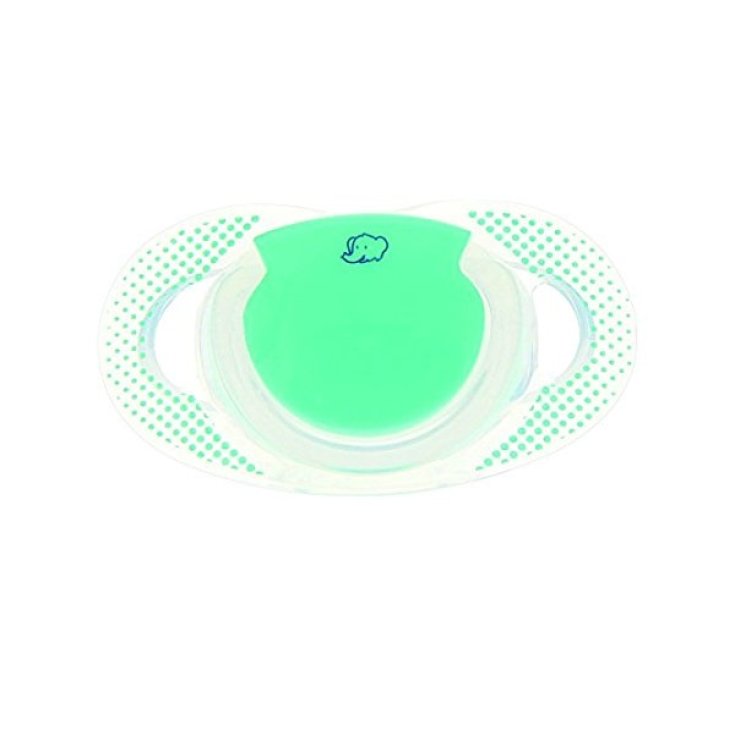 Bebe Confort Natural Physio Succhietto Silicone 18/36 Mesi Verde