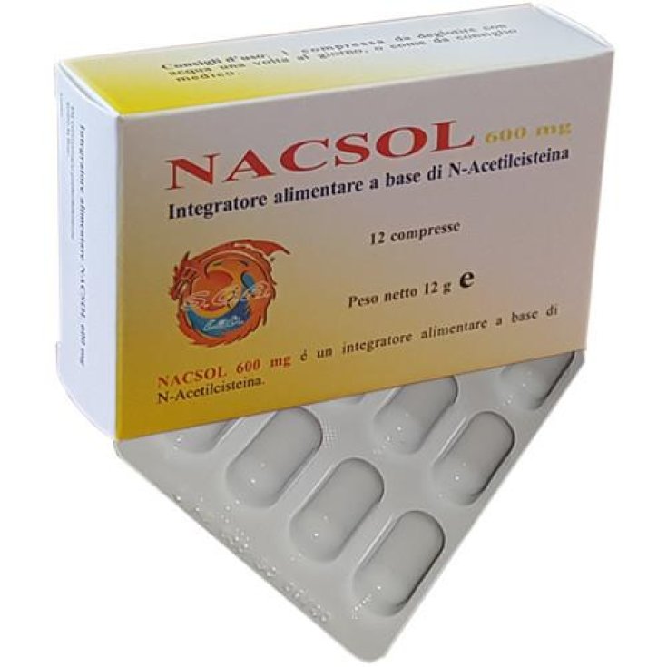 S.G.A.Nacsol Integratore Alimentare 12 Compresse