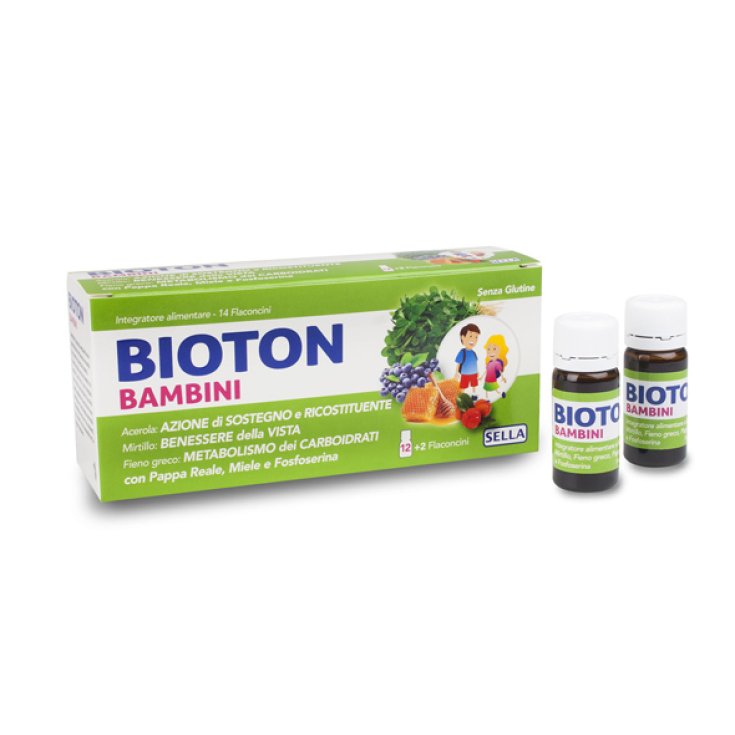 Sella Bioton Bambini Integratore Alimentare 14 Flaconcini