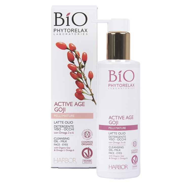 Bio Phytorelax Active Age Goji Latte Olio Detergente 200ml