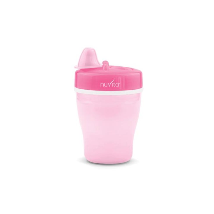 Nuvita Tazza Con Doppio Isolamento Termico E Beccuccio Rigido Colore Rosa 1 Pezzo