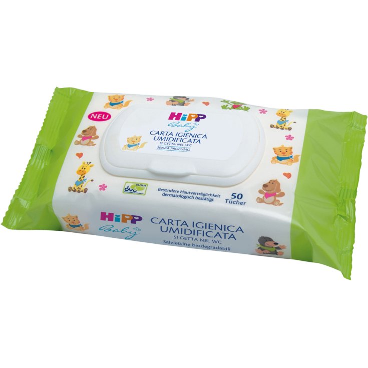 Hipp Carta Igienica Umidificata 50 Pezzi