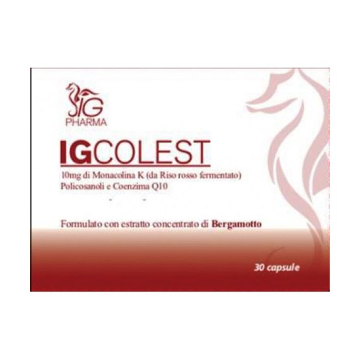 IGcolest Integratore Alimentare 30 Capsule